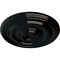 Ekena Millwork Kepler Traditional Ceiling Medallion (For Canopies up to 2 5/8"), 11 7/8"OD x 1 1/4"P, Black Pearl CM12KPBPS - alternate 4
